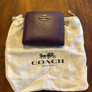 Coach Wallet Purple